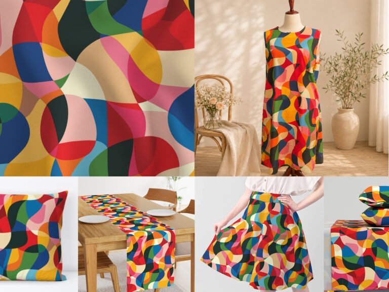 I Designed My Own Fabric with AI — and Then Sewed It Into a Dress