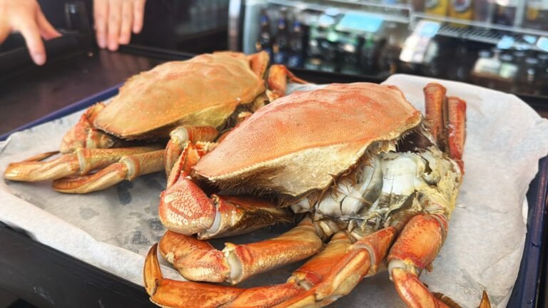 Pacific Fish Center (한국횟집) in Redondo Beach: Steamed Dungeness Crab by the Sea