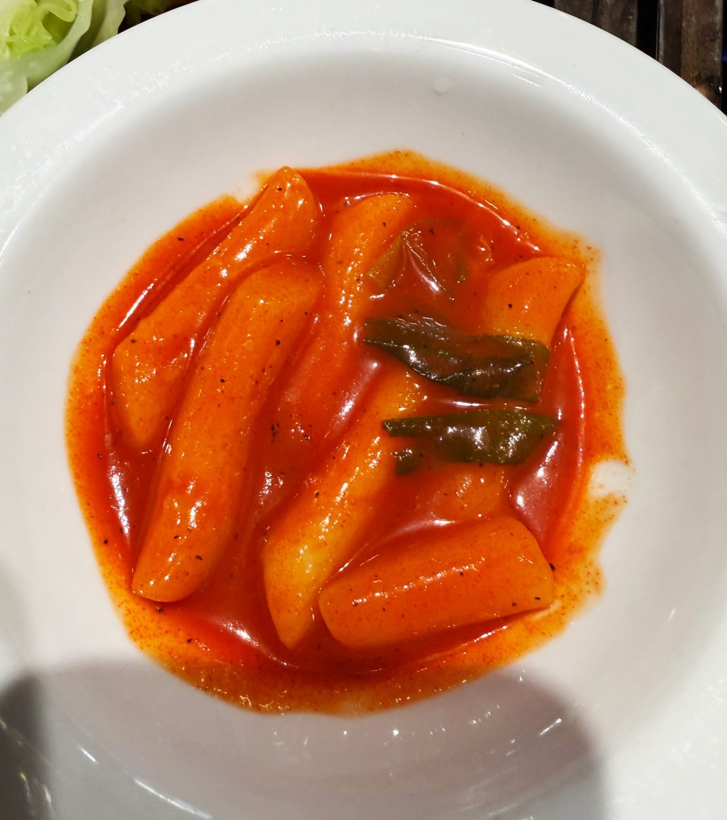 Tteokbokki banchan