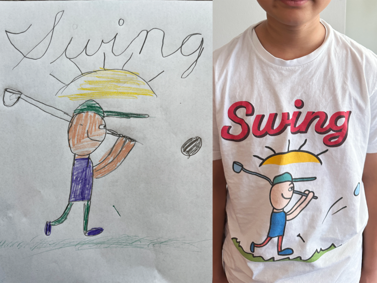 My Son’s Drawing Became a T-Shirt