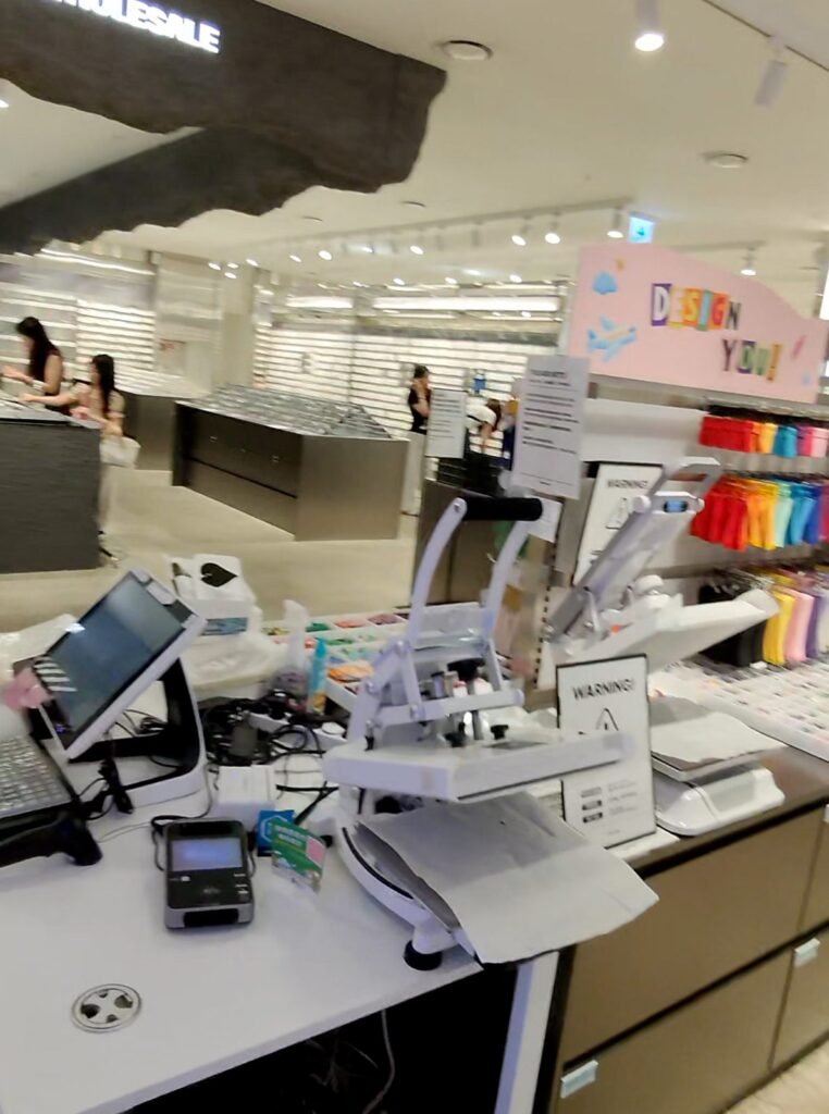 MIMILINE Myeongdong design your own customize counter accessories