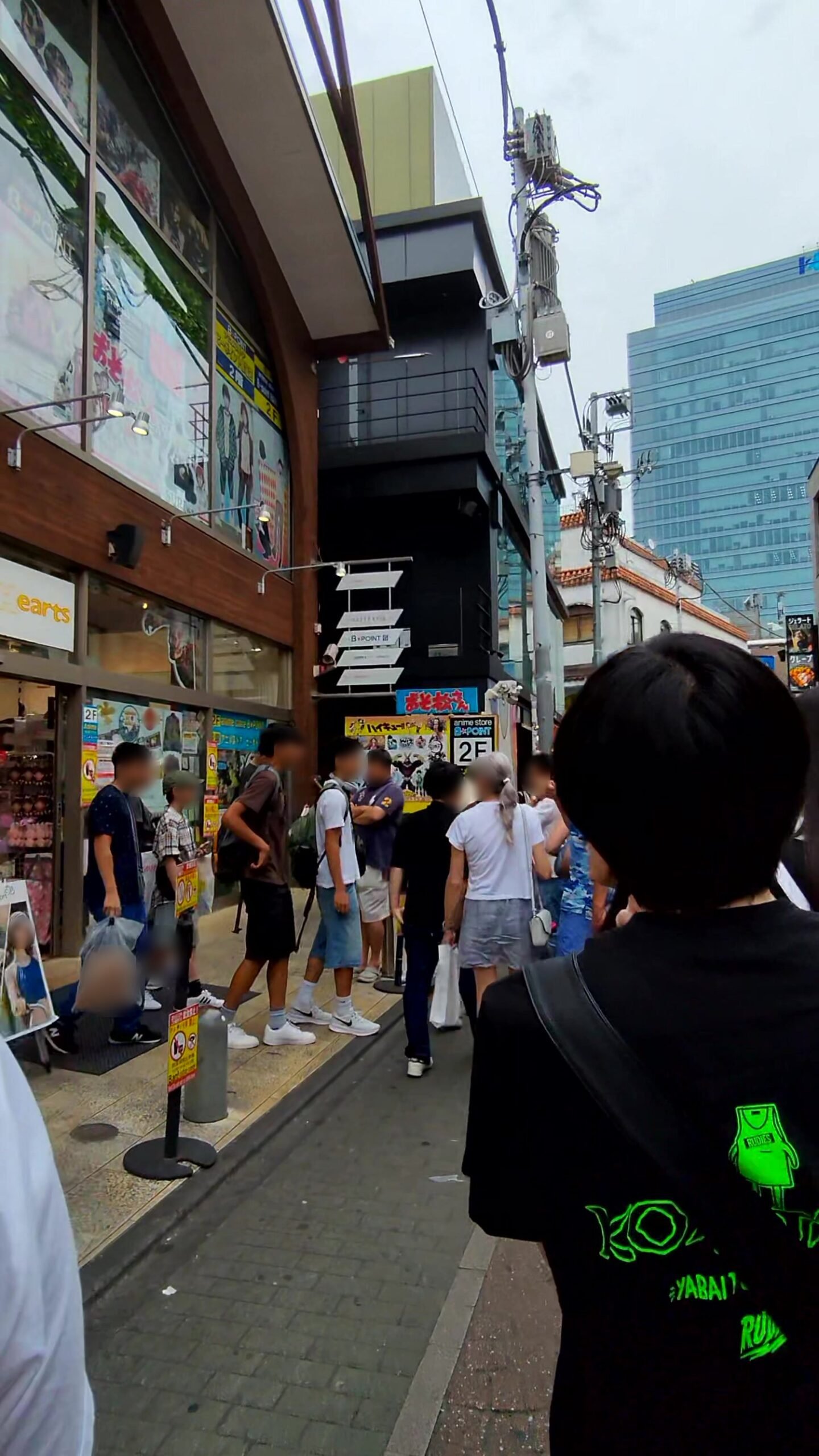 A quiet side street just off Takeshita Street in Harajuku
