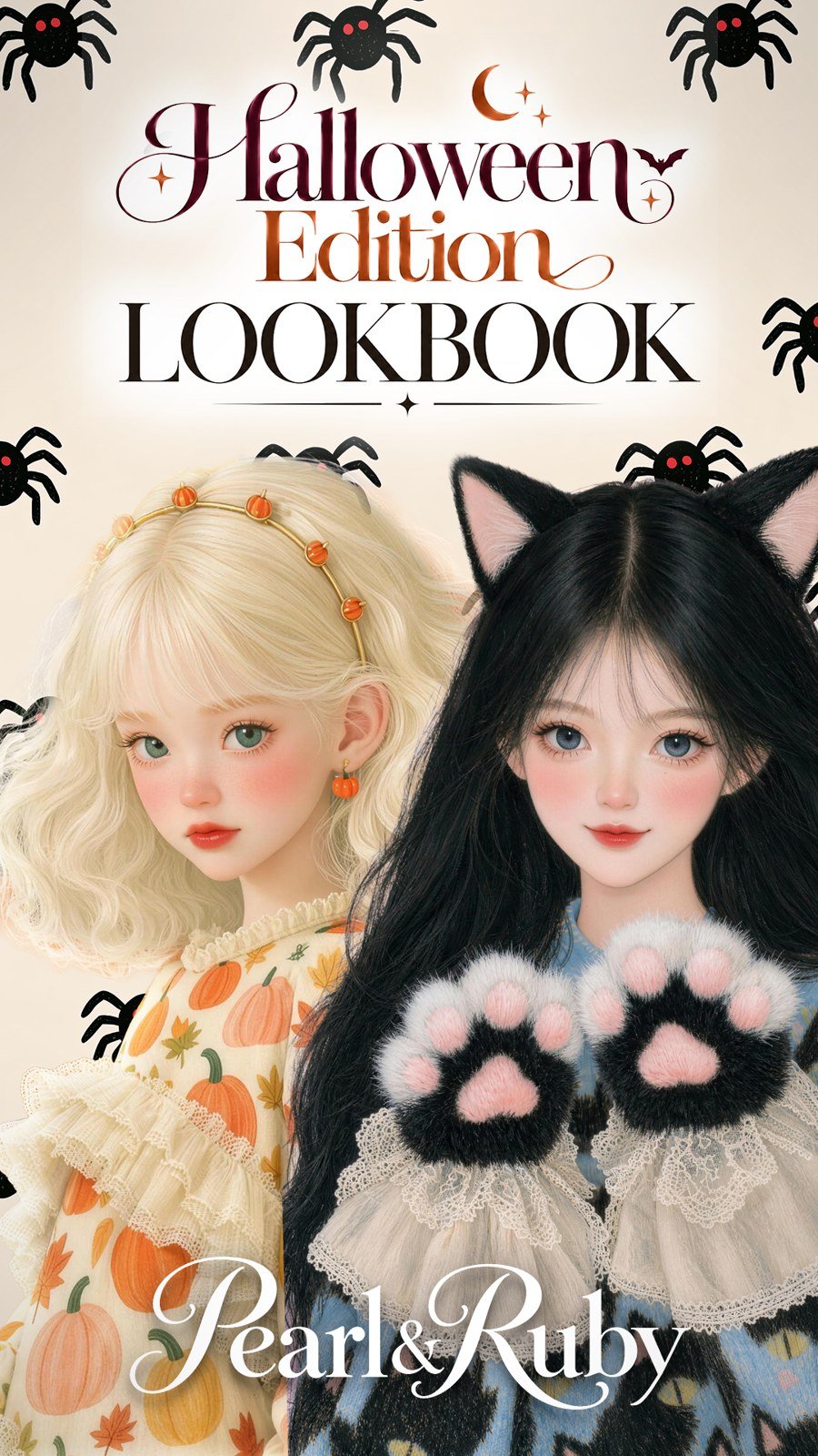 Pearl & Ruby Halloween Edition Lookbook title