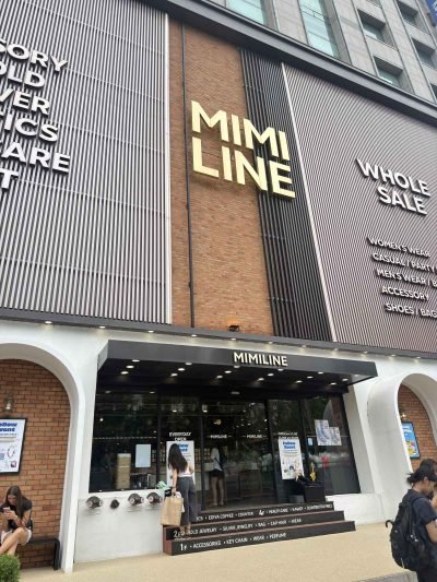 MIMILINE Dongdaemun storefront floor guide opening hours 11am to 5am Seoul